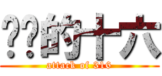 进击的十六 (attack of 316)
