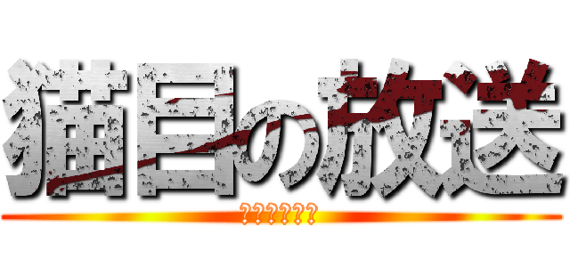 猫目の放送 (永遠にぼっち)