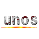 ｕｎｏｓ ()
