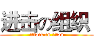 进击の组织  (attack on titan)