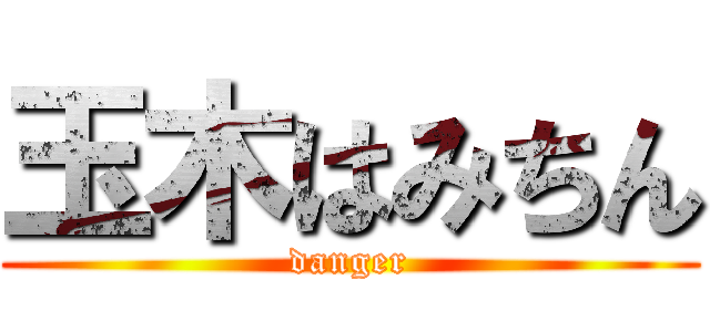 玉木はみちん (danger)