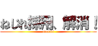 ねじれ採用、解消！ (otanavi)