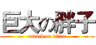 巨大の胖子 (attack on titan)