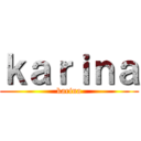 ｋａｒｉｎａ (karina)