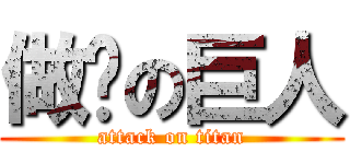 做乜の巨人 (attack on titan)