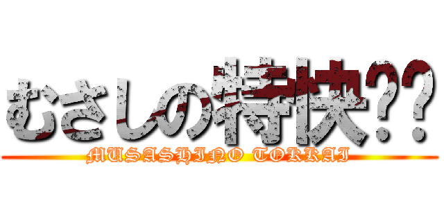 むさしの特快㌨㌥ (MUSASHINO TOKKAI)