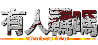 有人羈嗎 (attack on titan)
