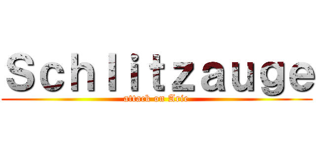 Ｓｃｈｌｉｔｚａｕｇｅ (attack on Arie)