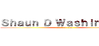 Ｓｈａｕｎ Ｄ Ｗａｓｈｉｎｇｔｏｎ (attack on titan)