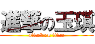 進撃の玉琪 (attack on titan)