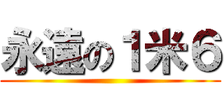 永遠の１米６ ()