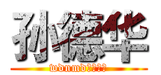 孙德华 (wdnmd终极白给)