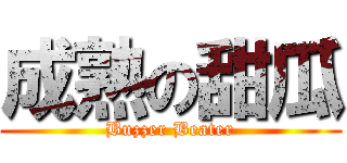 成熟の甜瓜 (Buzzer Beater)