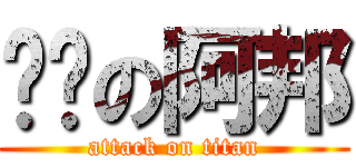 憨憨の阿邦 (attack on titan)
