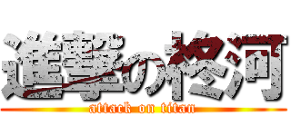 進撃の柊河 (attack on titan)