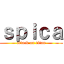 ｓｐｉｃａ (attack on titan)