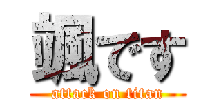 颯です (attack on titan)