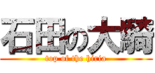 石田の大騎 (top of the hiria)