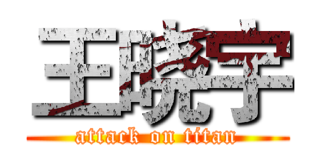 王晓宇 (attack on titan)