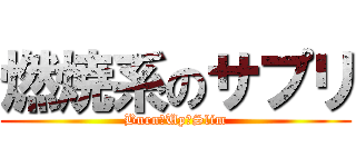 燃焼系のサプリ (Burn　Up　Slim)