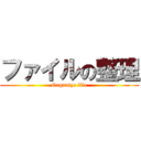 ファイルの整理 (Organize file)