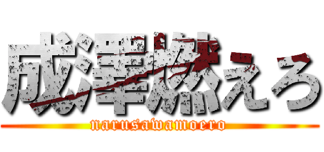 成澤燃えろ (narusawamoero)