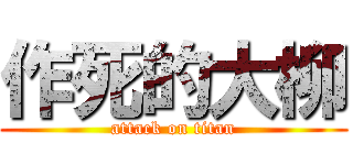 作死的大柳 (attack on titan)
