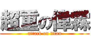 超重の偉霖 (attack on titan)