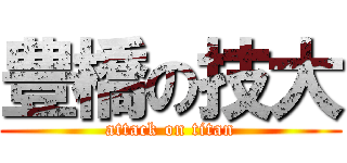 豊橋の技大 (attack on titan)