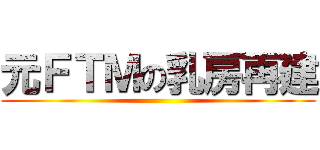 元ＦＴＭの乳房再建 ()