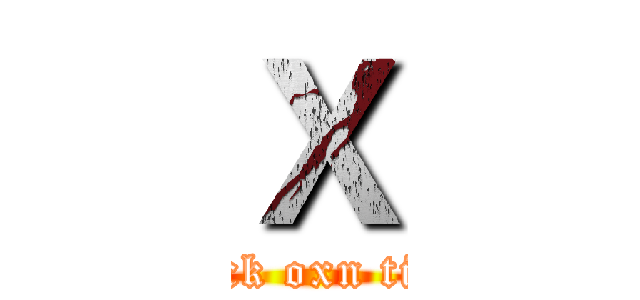 Ｘ (attack oxn titan)