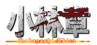 小林章 (Kobayashi Akira)