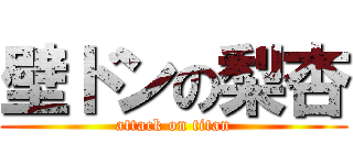 壁ドンの梨杏 (attack on titan)