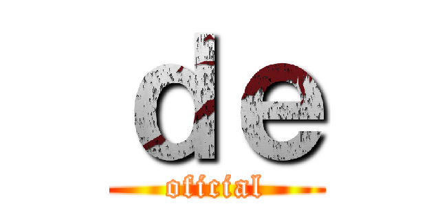 ｄｅ (oficial)