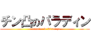 チン凸のパラディン (encounter in Kisarazu)
