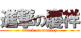 進撃の慶祥 (attack on monkey)