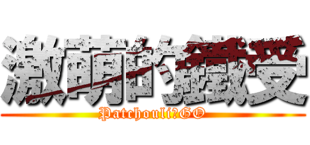 激萌的鐵受 (Patchouli♂GO)