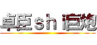 卓臣ｓｈｉ巨炮 ()