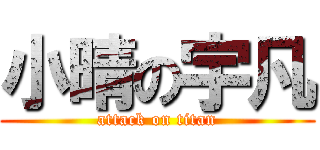 小晴の宇凡 (attack on titan)