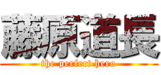 藤原道長 (the perfect hero)