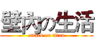 壁內の生活 (attack on titan)