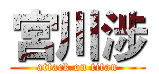 宮川涉 (attack on titan)
