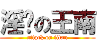 淫荡の王南 (attack on titan)