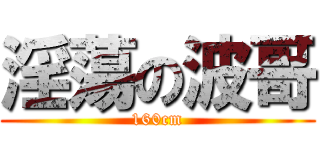 淫蕩の波哥 (160cm)