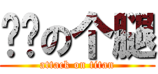 你奶の个腿 (attack on titan)