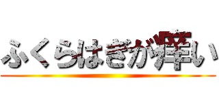 ふくらはぎが痒い ()