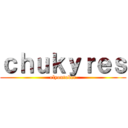 ｃｈｕｋｙｒｅｓ (elyoutuber)