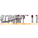 杠网管啊~！！ (attack on titan)