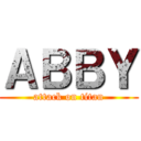 ＡＢＢＹ (attack on titan)