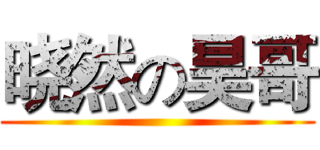 晓然の昊哥 ()